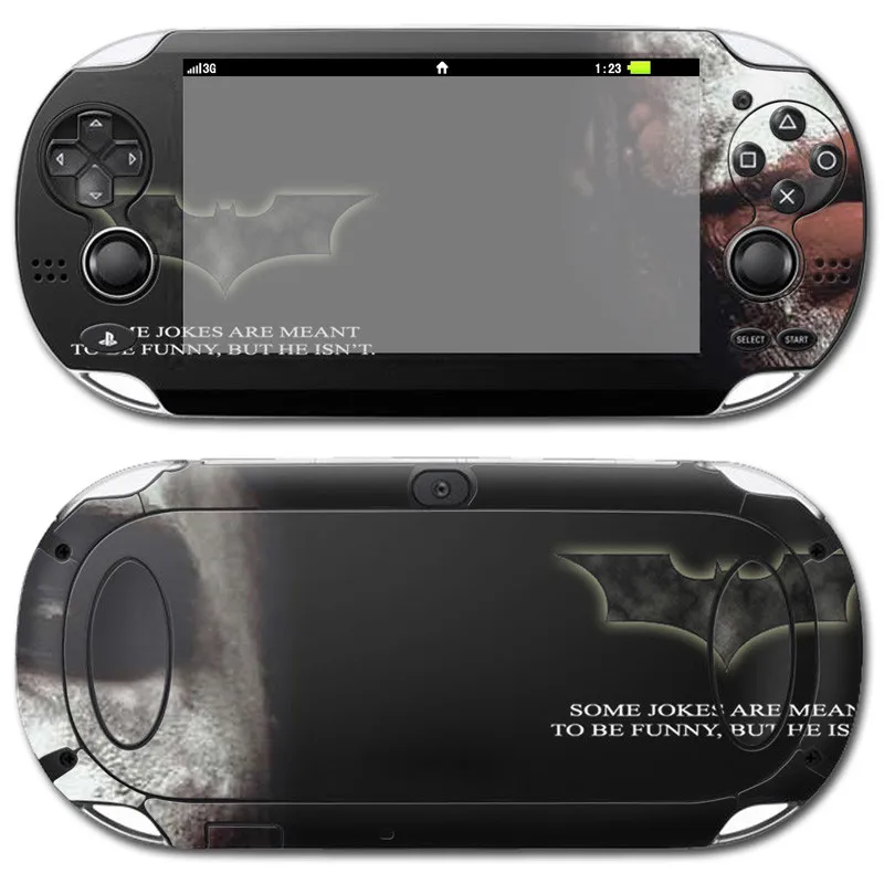 DC наклейки с джокером для PS Vita psv 2000 видео игры кожи Стикеры виниловая кожа Ptotector Наклейка Обложка для playstation psv 2000 - Цвет: YS-PSvita2000-0273