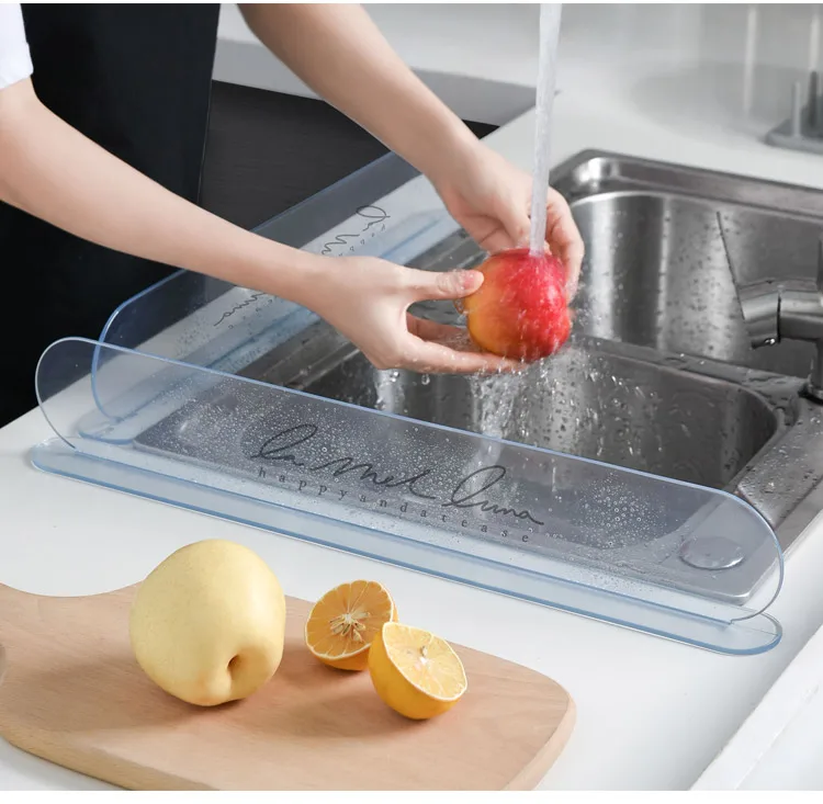 シンク水ガード家庭用バッフルボード抗スプラッシュ水ガードのためにキッチン水はね防止ツール流域油はねガード - AliExpress