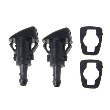 

2 Pcs Windshield Washer Wiper Water Spray Nozzle For Chrysler 300C Jeep Dodge