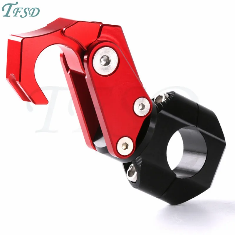Аксессуары для мотоциклов 22 мм руль крюк для удобства, алюминиевый корпус, держатель для руля для YAMAHA YZF-R25 R3 R6 R1 MT-09 MT-10