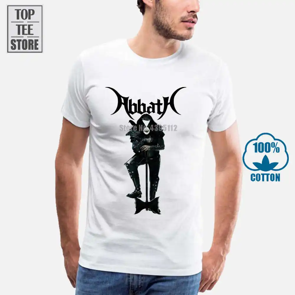 Abbath Guardian белая футболка размер M L Xl Xxl Offcl иммортальная черная с металлическим