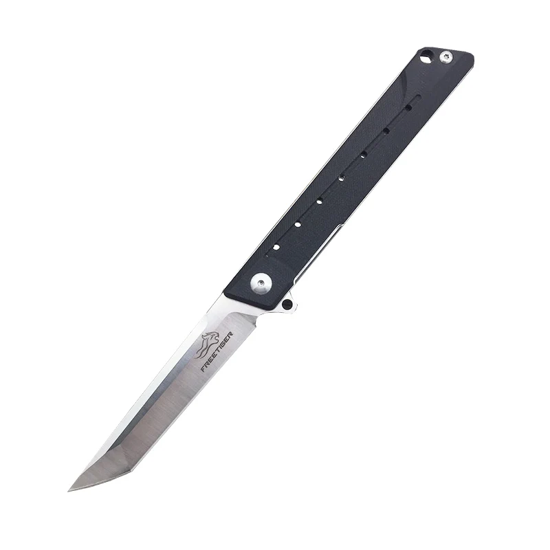 Складной нож FREETIGER FT902 D2 Клинок рукоятка G10 шариковый подшипник портативный