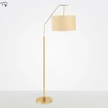 Американский минималистичный дизайнерский Железный художественный рыболовный торшер, креативная китайская декоративная стойка, светодиодная лампа для гостиной, спальни, кабинета