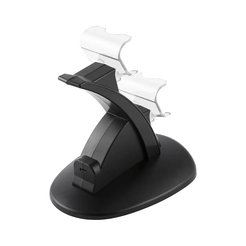 Двойной usb-геймпад контроллер Зарядное устройство Док-станция игровой контроллер блок питания Подставка под смартфон база для sony PS4 серии