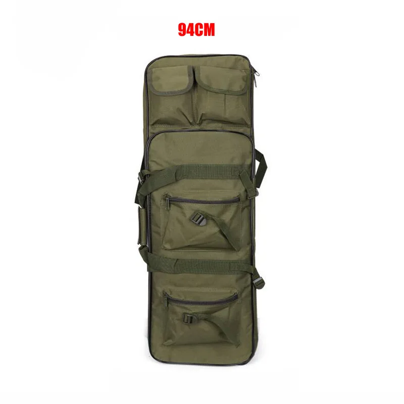 Хорошее тактическое оборудование 81/94/118 см военный рюкзак Страйкбольное ружье мешок квадратный охотничья сумка для переноски защиты чехол Винтовка Рюкзак - Цвет: Green 94CM