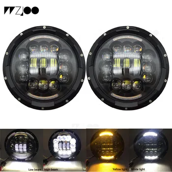 

Car accessories 7 Inch Led Headlights DRL Halo Amber Turn Light for Jeep Wrangler JK TJ CJ LJ Rubicon Sahara Unlimited