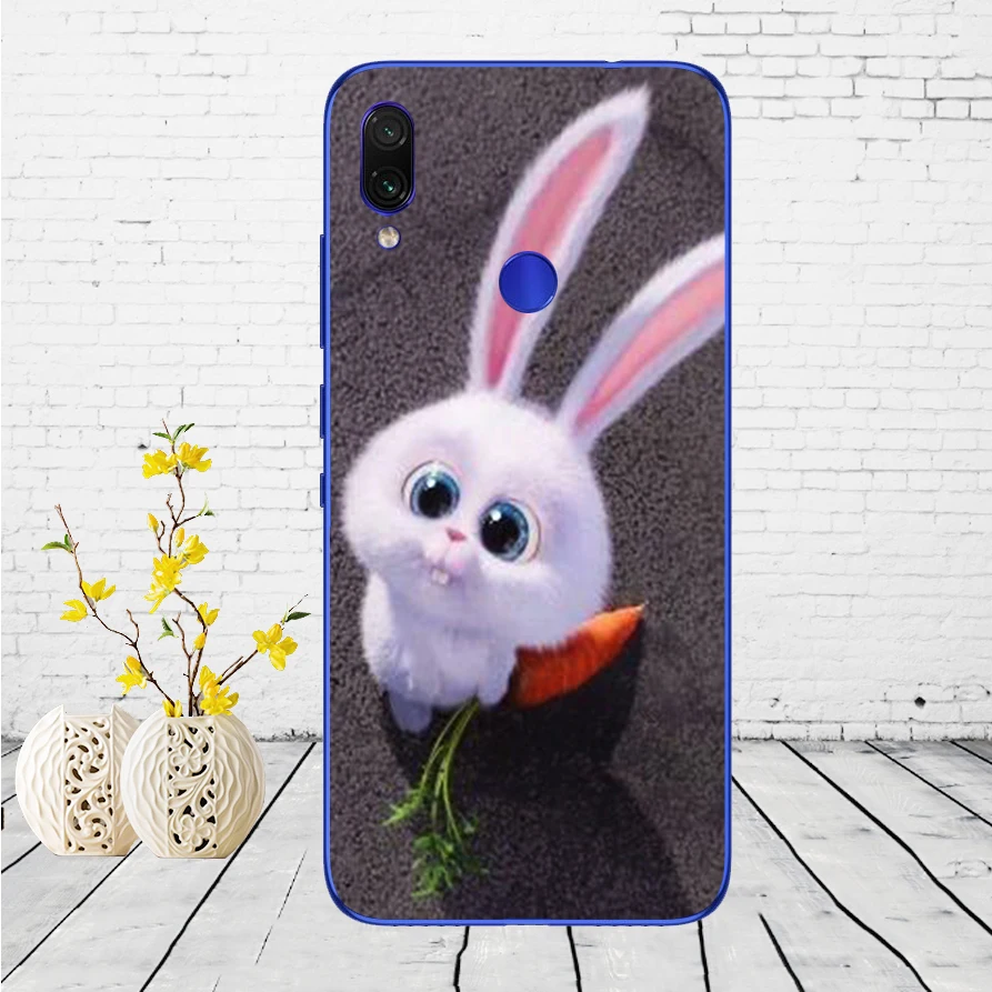 Чехол для Xiaomi Redmi Note 7, силиконовый чехол для Xiaomi Redmi Note 7, задняя крышка, чехол для Redmi Note 7, чехол для телефона - Цвет: F43