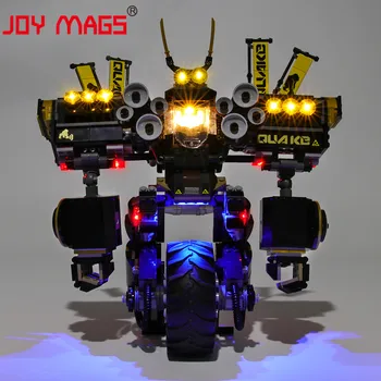 

JOY MAGS Only Led Light Kit For 70632 Quake Mech Lighting Set Compatible With 06069 31100 10800 (NOT Include Model)
