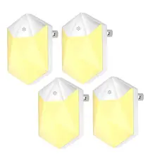 Интеллектуальная Индукционная прикроватная лампа светодиодный светильник подключаемый энергосберегающий светильник сенсорный Ночной светильник