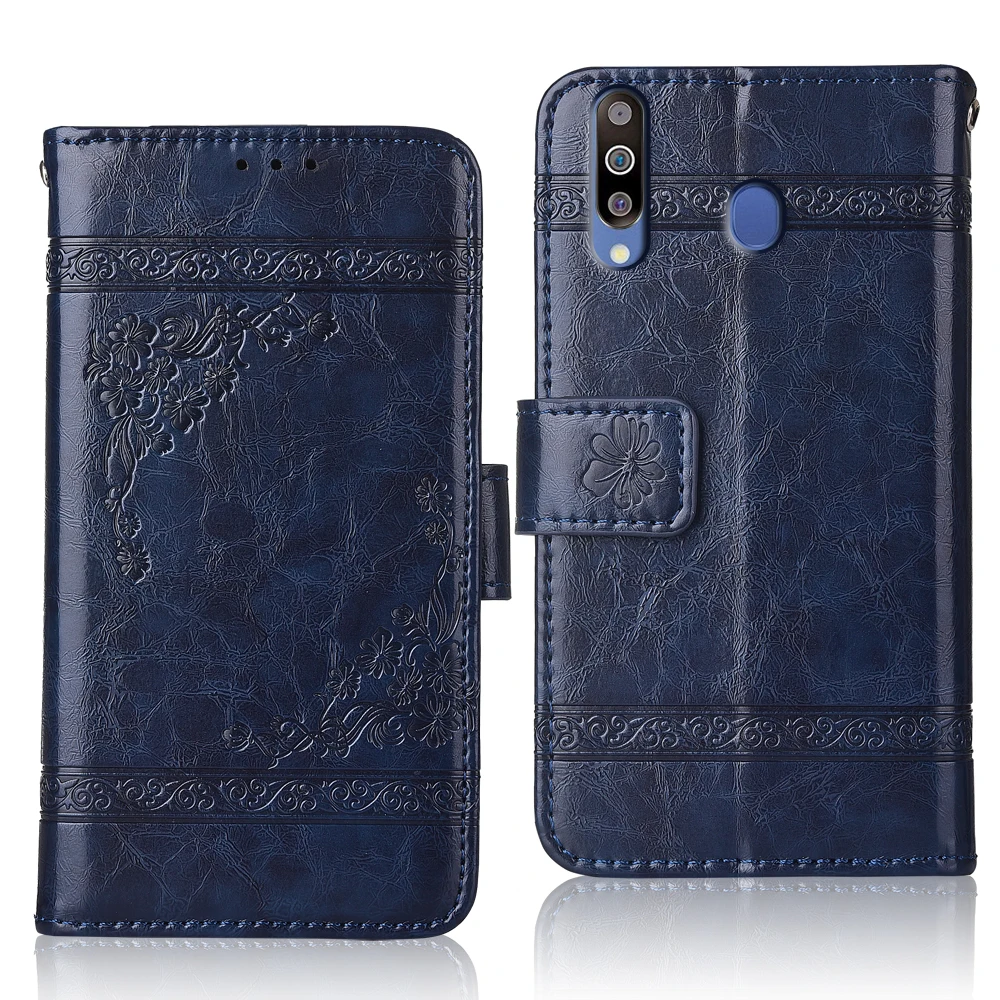 Чехол для samsung Galaxy M30 M305 M305F DS 6 4 '' задняя крышка M 30 чехол кошелек с модным
