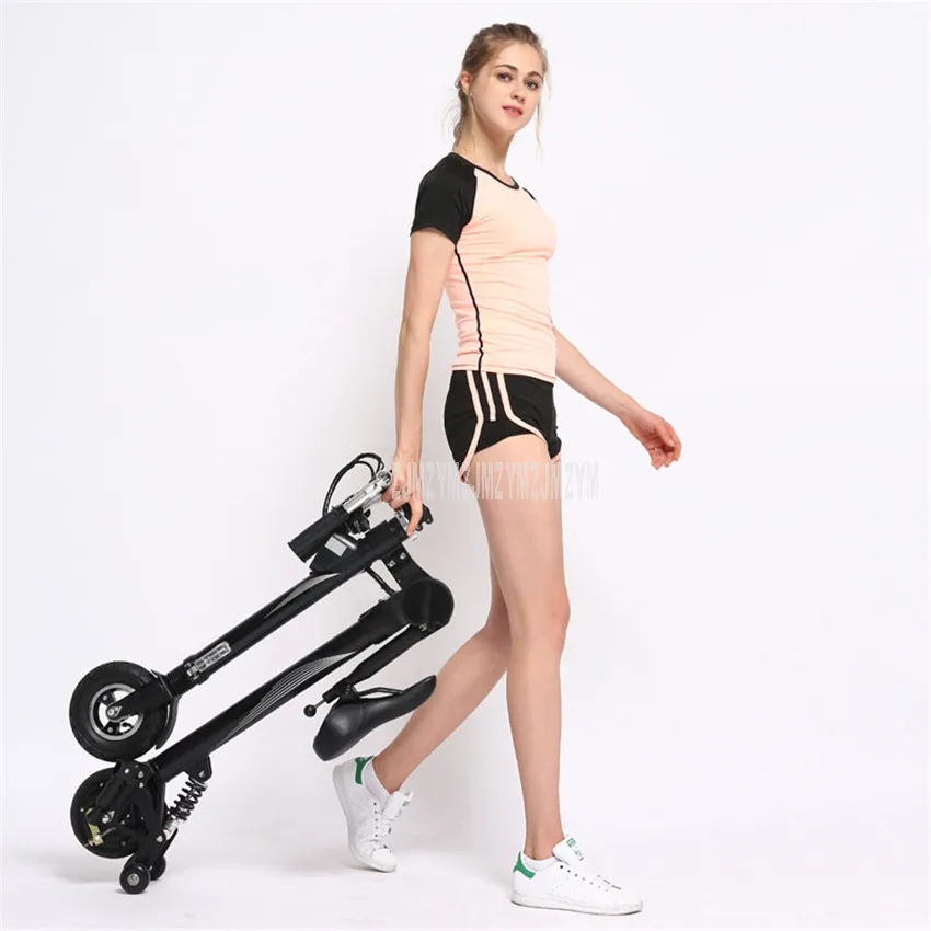  250W Two-wheel Foldable Adult Scooter Small Mini Electric Bicycle Instead Of Walking Lithium Batter