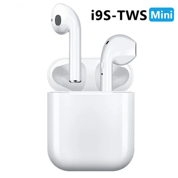

i9S TWS Wireless Bluetooth 5.0 Earphones Mini Earbuds Sport Handsfree Headphones Headset With Charging Box for All Smart Phones