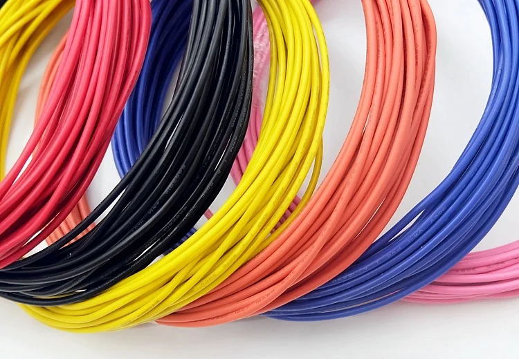Premium UL1007 Flexible PVC Insulated Tin-Plated Copper Wire - Black & Red for DIY Electrical Projects