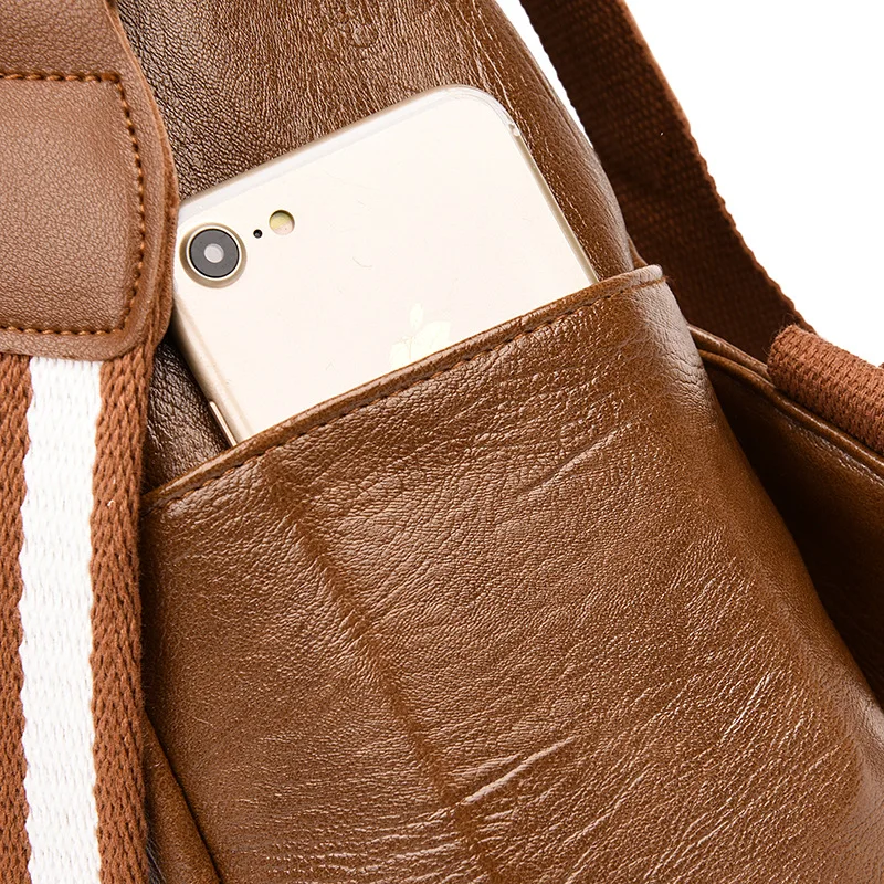 Женский рюкзак с защитой от кражи Повседневная сумка на плечо маленький двойного