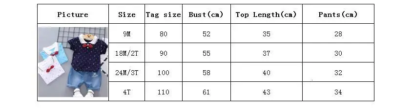 Комплект одежды для мальчиков, новинка года, летняя детская одежда комплект из двух предметов в полоску с бантом для маленьких мальчиков возрастом от 1 года до 4 лет