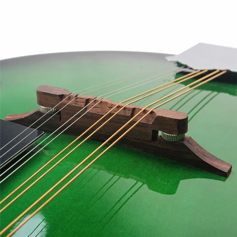 8-String F Hole мандолин гитара дерево стиль музыкальный инструмент со стальной струной для струнного инструмента для начинающих любителей подарок