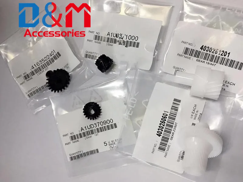 Drum Drive developer Gear A1UD370900 A1UD371000 4030250601 4163522401 4030251201 для Konica Bizhub 200 250 282 283 350 363 362 |