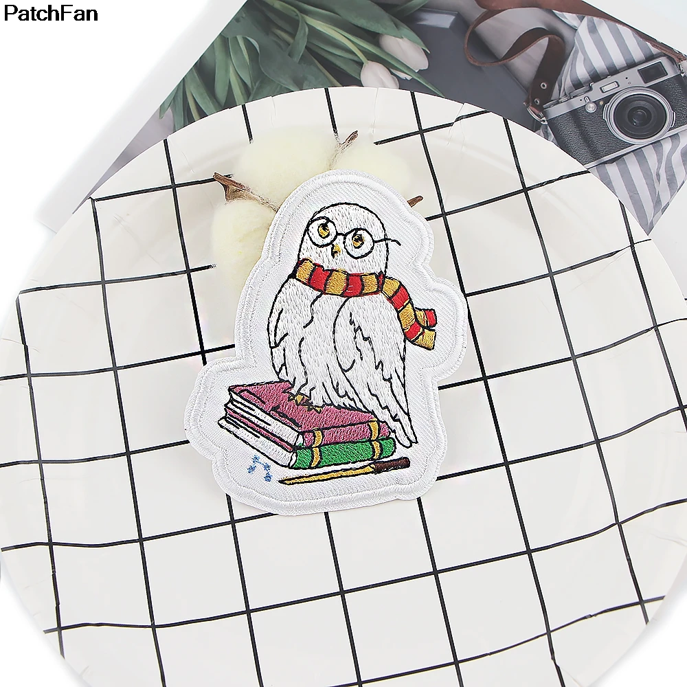 A3650 Patchfan классический волшебный фильм птица DIY вышитые патчи для одежды