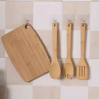 

Wall Hooks Hanger Strong Transparent Suction Cup Sucker Wall Storage Holder For Kitchen Bathroom Hook Rack Dropshiping