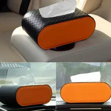 Автомобильная салфетница бумажная салфетка коробка Авто отделение для солнцезащитной шторки коробки микрофибра кожа подлокотник держатели для туалетной бумаги