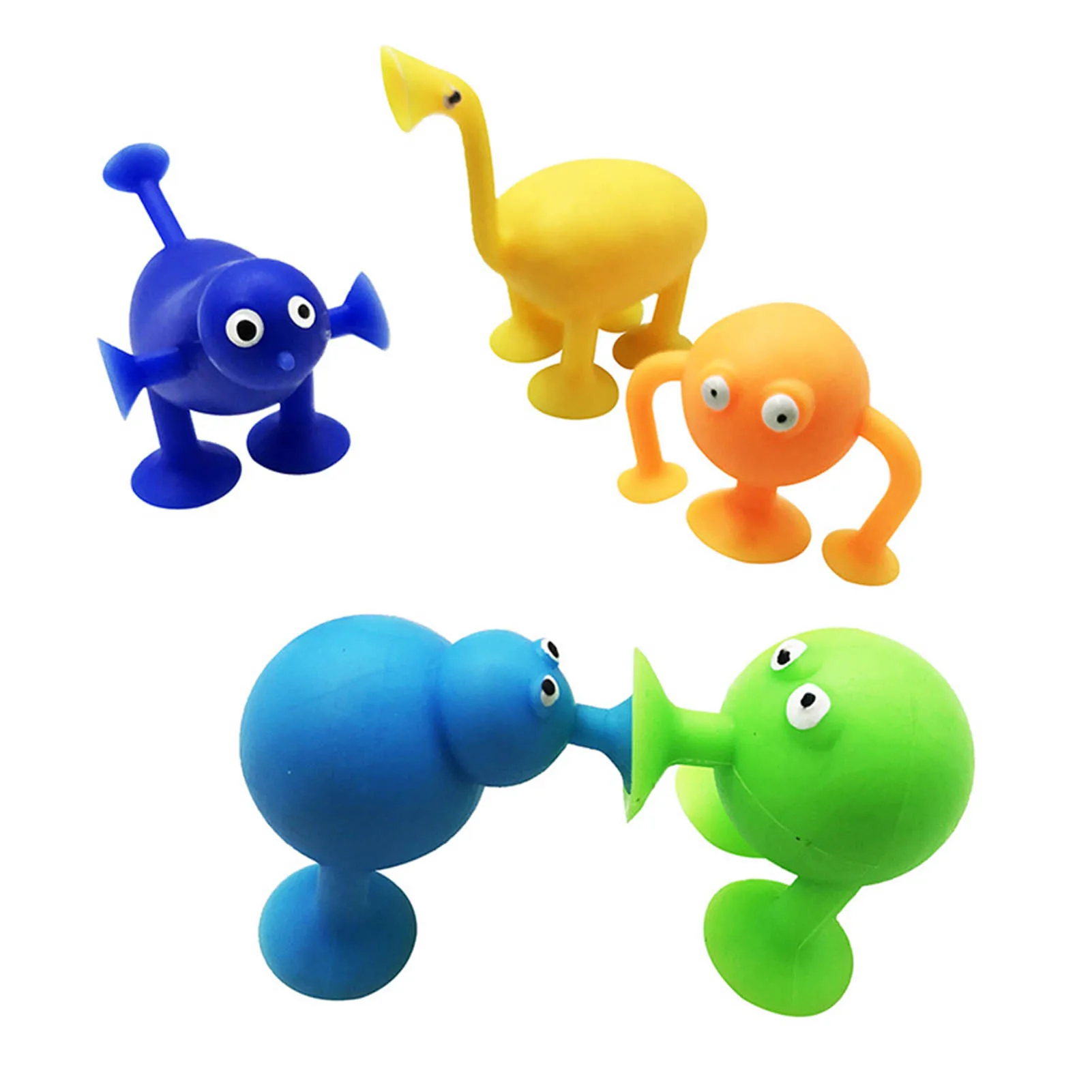 Suction Toy With Eggs Shell Storage Sensory Fidget Decompression Toy Bath Toy Aliexpress