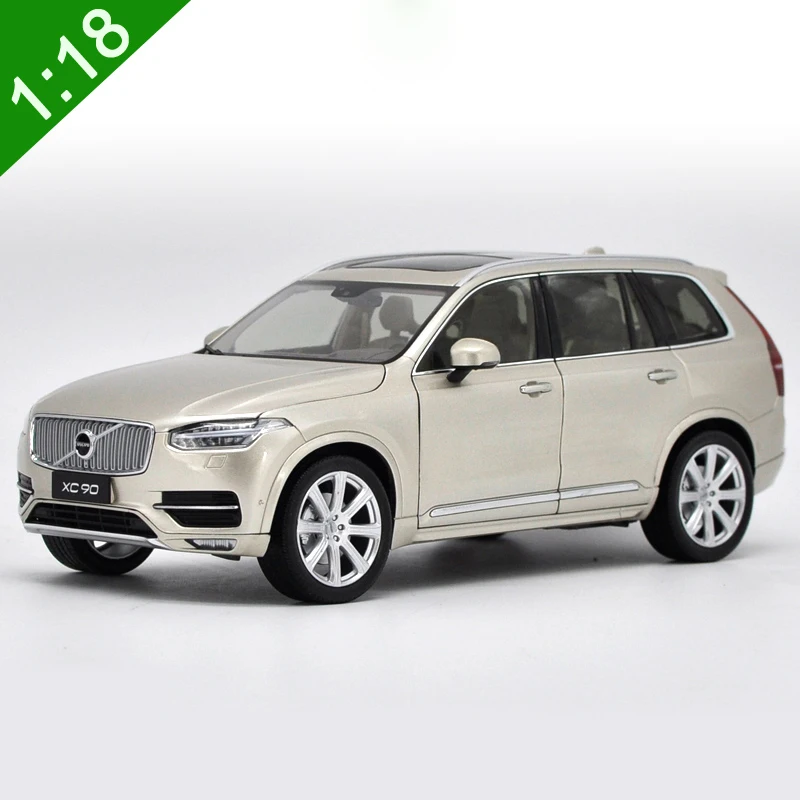 1:18 Volvo XC90 SUV сплав модель автомобиля статические металлические модельные автомобили оригинальная коробка для подарков коллекция