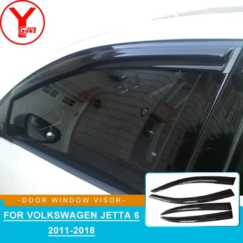 

2011-2018 side wind window deflectors visor car windshield on windows accessorie For volkswagen JETTA 6 2012 2016 2017 YCSUNZ