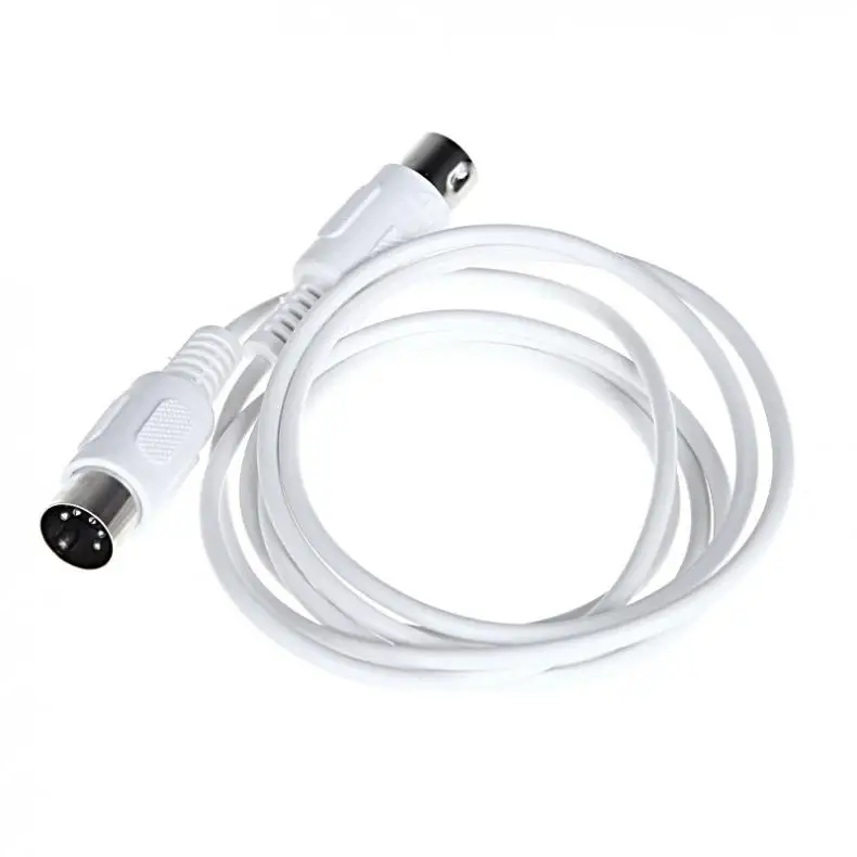 1.5m/4.9ft 3m/9.8ft MIDI Extension Cable 5 pin male to 5 pin male Electric Piano Keyboard Instrument PC Cable MIDI cable electronic musical instrument