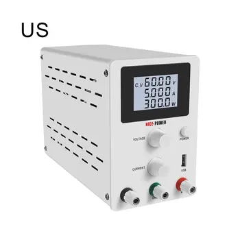 

USB DC Laboratory 60V 5A Regulated Lab Power Supply Adjustable 30V 10A Voltage Regulator Stabilizer Switching Bench Source