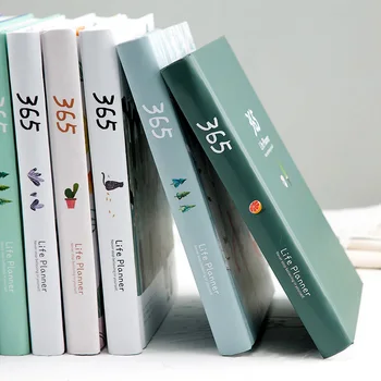 

365 Days Cute List Journal NoteBook Planner Colorful Inner Page Notepad Daily Plan Yearly Agenda School Office Stationry