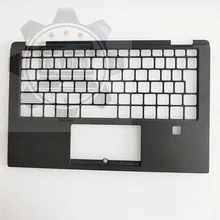Замена Великобритании Упор для рук верхний чехол для Dell XPS 13 9365 с отверстием для отпечатков пальцев 0F2H4N F2H4N