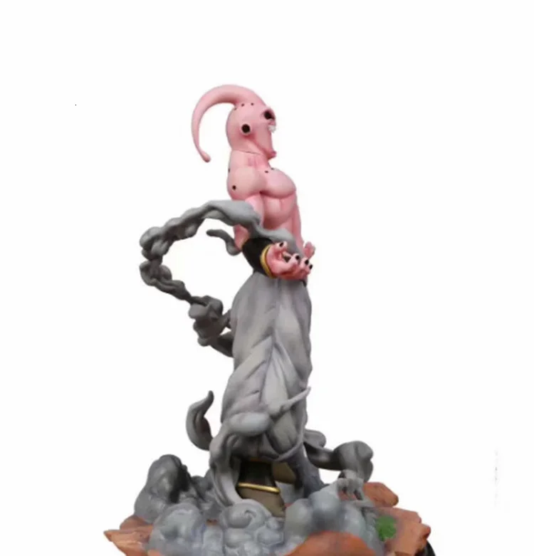 Dragon Ball Z аниме модель боевой формы Majin Buu GK 40 см негабаритных ПВХ Фигурка Статуя Сон Гоку коллекционная игрушка