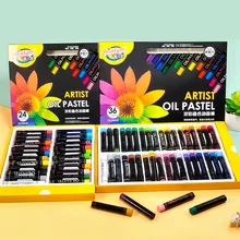 12/18/24/36 Цвета мягкая масляная пастель набор цветных мелков Набор для рисования для детей Подарки художников-граффити школьные товары для рукоделия