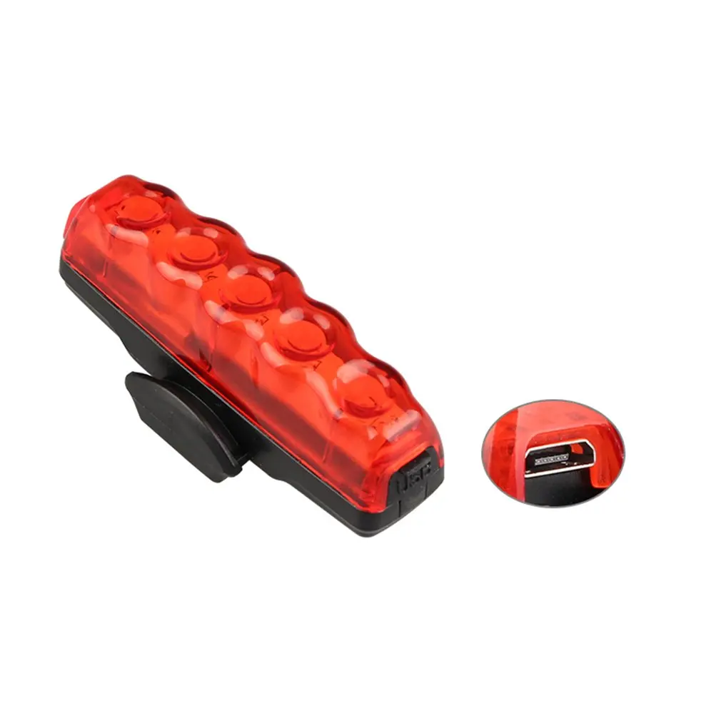 Для Gub 016 комбинированный Usb Led велосипед Водонепроницаемый передний и задний фонарь для велосипеда ремешок перезаряжаемая фара Задний фонарь комплект