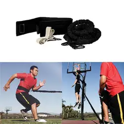 Регулируемое сопротивление тяга веревка для ног техника бег баскетбол тренировка скорость тяга веревка для спортивных упражнений