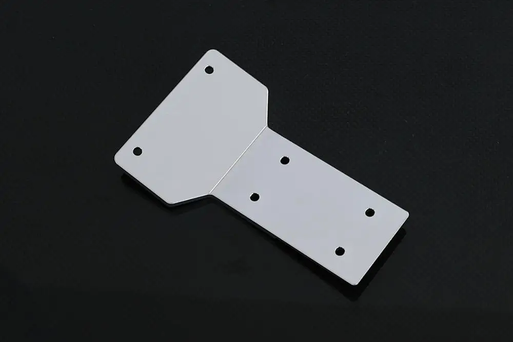 RC Car Chassis GTB Racing CNC Aluminum Metal Front Protect Chassis Skid Plate RC 1/5 HPI Baja KM RV 5B SS 5SC