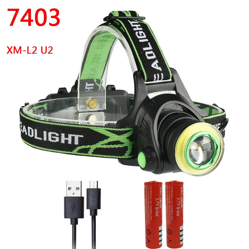 Litwod Z202608 32 Вт CREE XHP70.2 налобный светильник 3200lum Мощный светодиодный налобный фонарь с зумом головной светильник фонарь - Испускаемый цвет: Option B