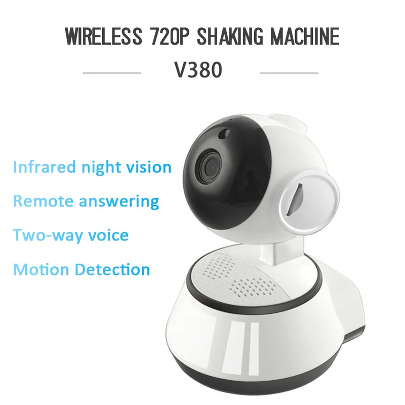 

720P Home Security IP Camera Two Way Audio Wireless Mini Camera Night Vision CCTV WiFi Camera Baby Monitor
