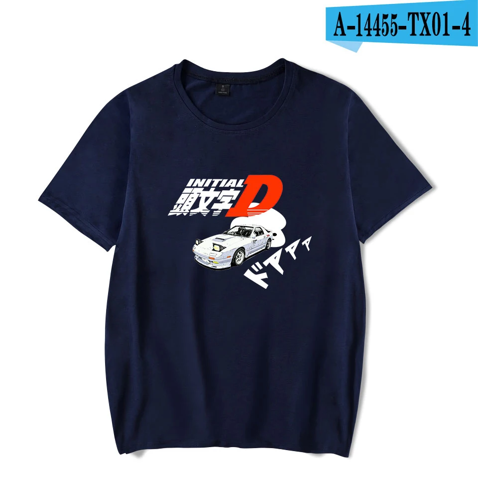 Movie Initial D футболка Fujiwara Tofu Shop TOYOTA AE86 Футболка с принтом для мужчин и женщин Harajuku модная футболка для любителей автомобилей - Цвет: navy blue