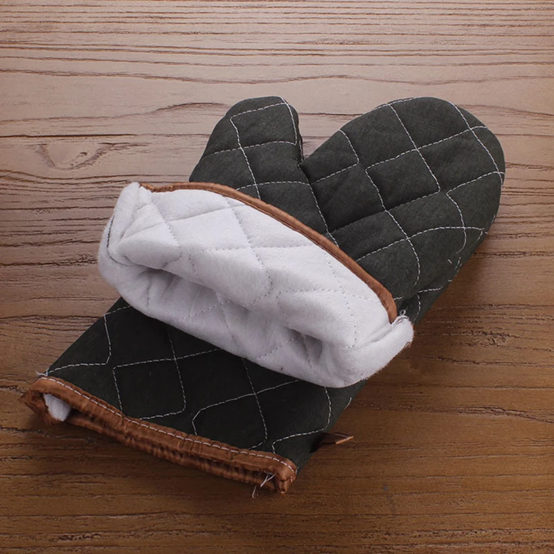 Food Grade Heat Resistant Kitchen Grill Oven Gloves Cooking Grill