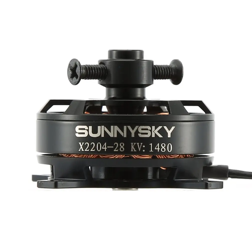 SUNNYSKY X2204 1480KV 1800KV бесщеточный двигатель с фиксированным крылом для многоосевой воздушной радиоуправляемой модели бесщеточного двигателя самолета