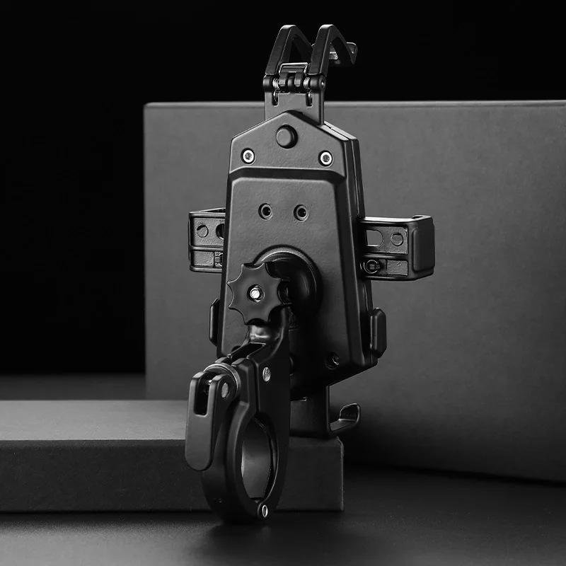 360 Degree Rotatable Bicycle Mobile Phone Holder Motocycle Metal Phone Stand Mountain Bike Handlebar Phone Navigation Support_voghion.com