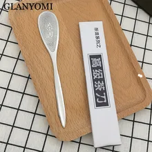 1 шт. чайный нож из нержавеющей стали, резак, игла, китайский стиль, ручная работа, чайные аксессуары, чайный металлический нож для Пуэра, ручка с цветочным узором