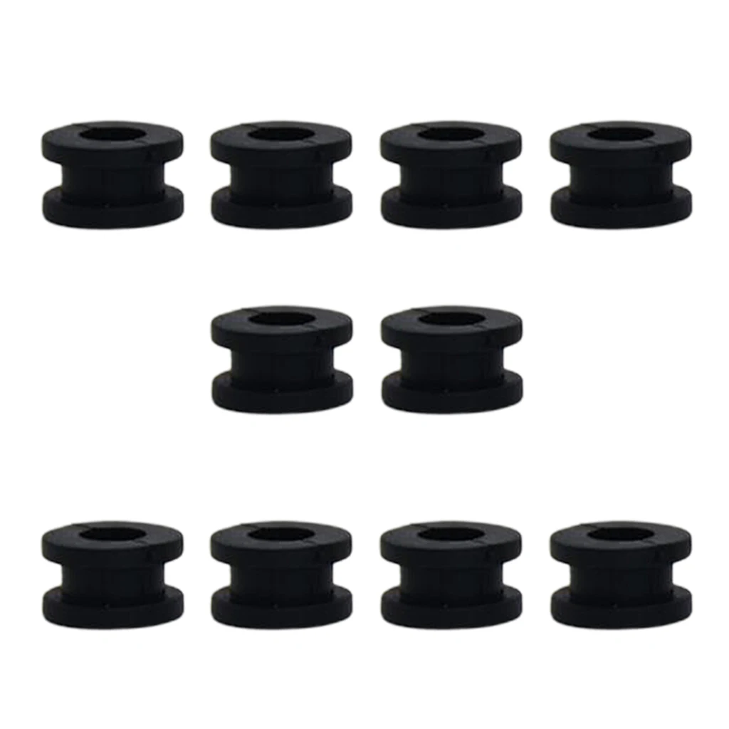 10 Pieces Rubber Grommets Motorcycle Fairings For  CBR 954 929 600 1000