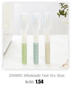 JIANWU/1 шт Япония kuretake ZIG Защита окружающей среды цветной клей DIY Инструменты клей ручки офисные принадлежности