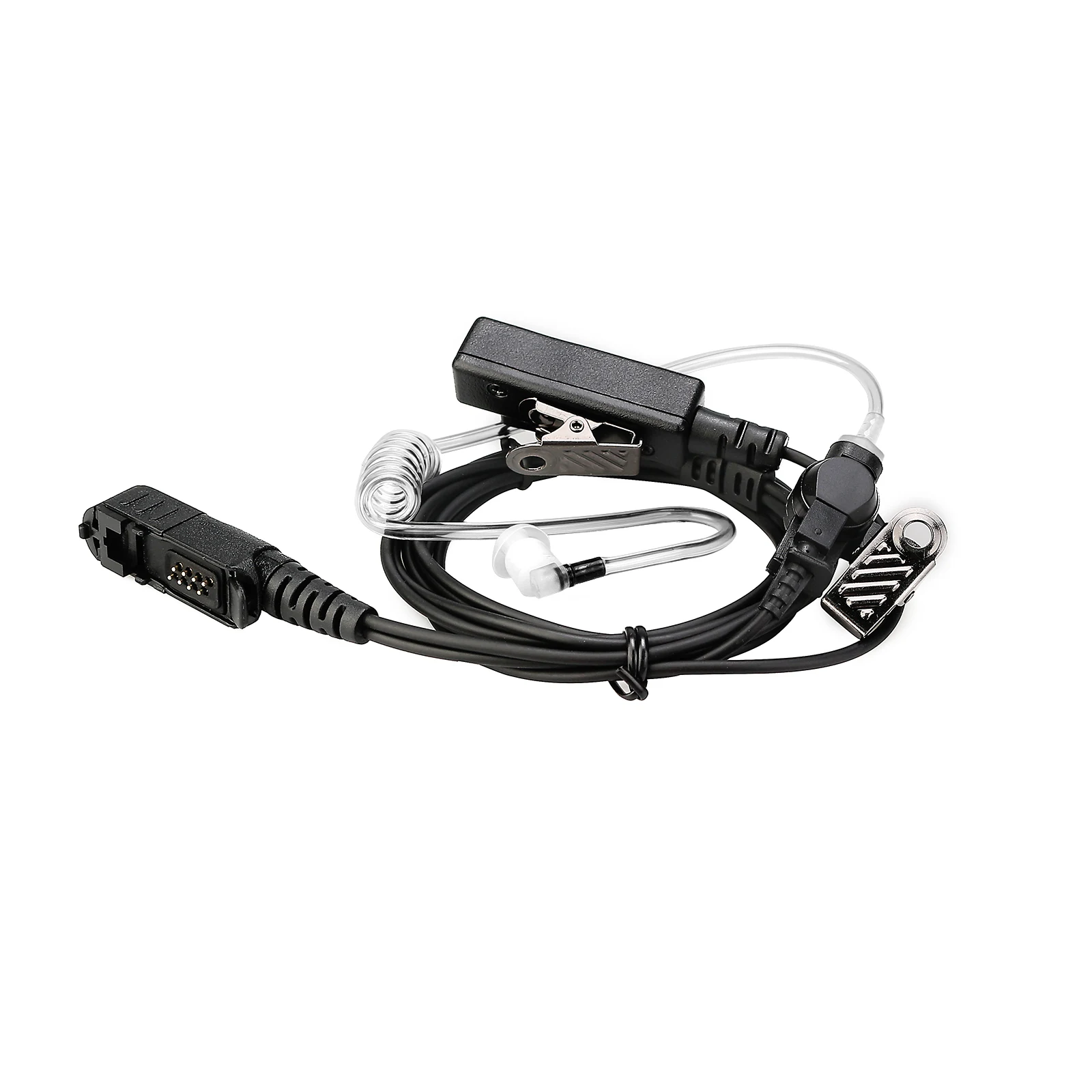 Retevis Walkie Talkie Earpiece Mic/PTT Acoustic Air Tube for Motorola XPR3300 XPR3500 XIR P6620 XIR P6600 E8600 MotoTRBOD EP550