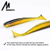 MEREDITH Easy Shiner Soft Lures 50mm 75mm 100mm 130mm Baits Fishing Lure Leurre Shad Double Color Silicone Bait T Tail Wobblers ► Photo 3/6