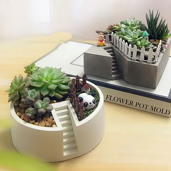 

Creative Molds for Concrete DIY Clay Molds planter mold Cement pot mold