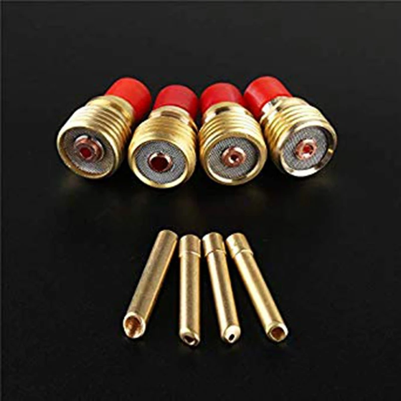 Top-26Pcs TIG сварочные аксессуары зажим для факела слот чашки кольцо Стекло для WP-9/20/25 Мощность инструмент Аксессуары Набор инструментов Набор