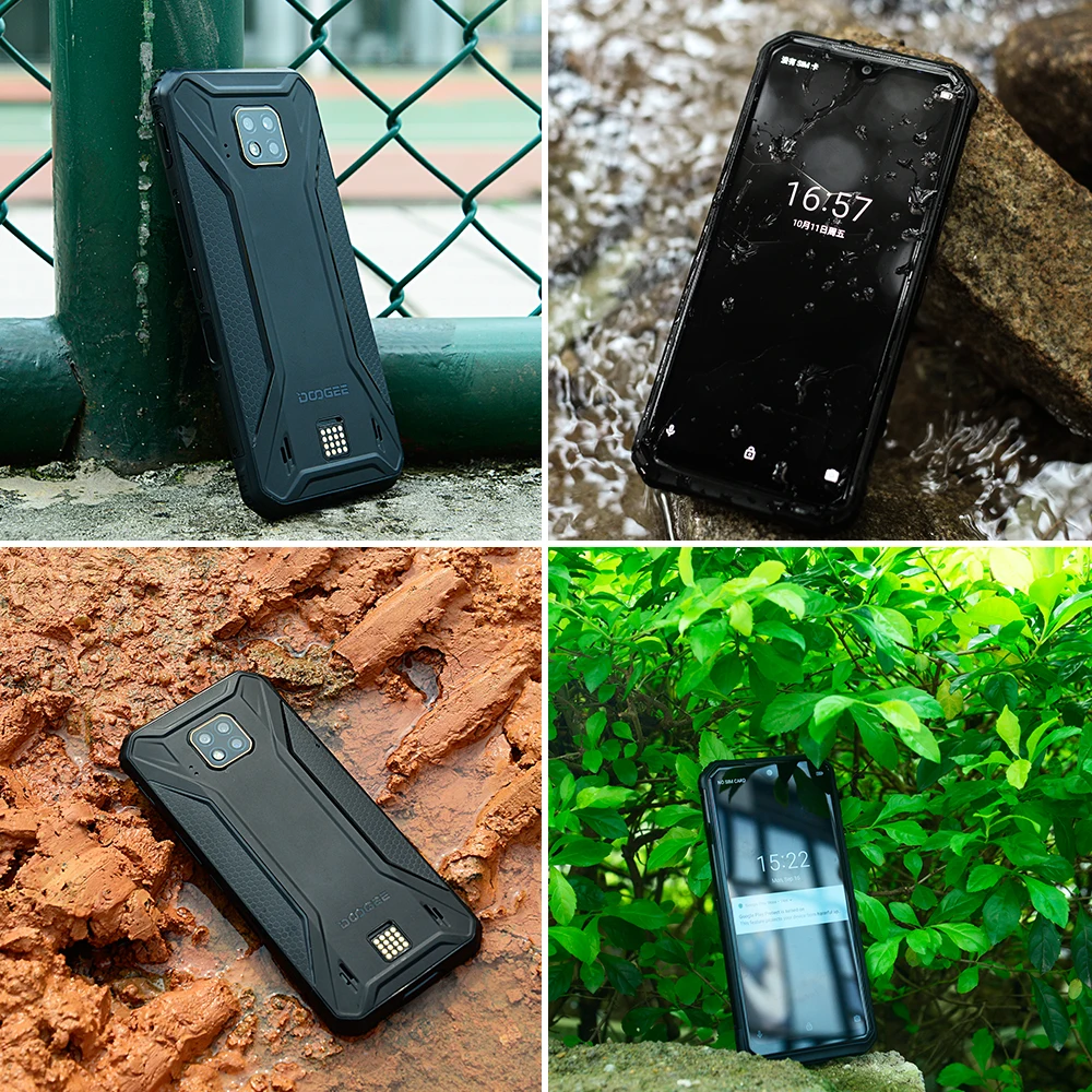 IP68/IP69K DOOGEE S95 Pro Helio P90 Восьмиядерный 8 Гб 128 ГБ модульный прочный мобильный телефон 6,3 дюймов дисплей 5150 мАч 48мп камера Android 9